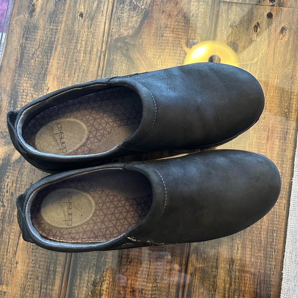 Black Dansko Work Clogs